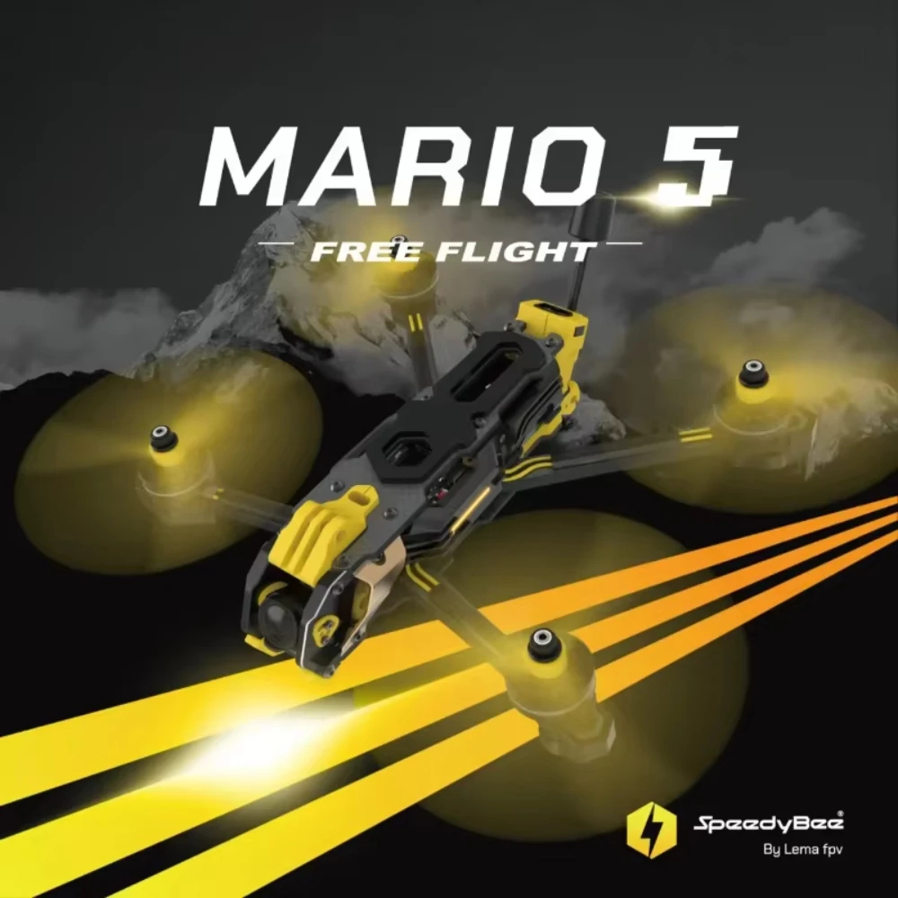 Fpv Drone Kit - Zestaw ramy Speedybee Mario 5 O4,