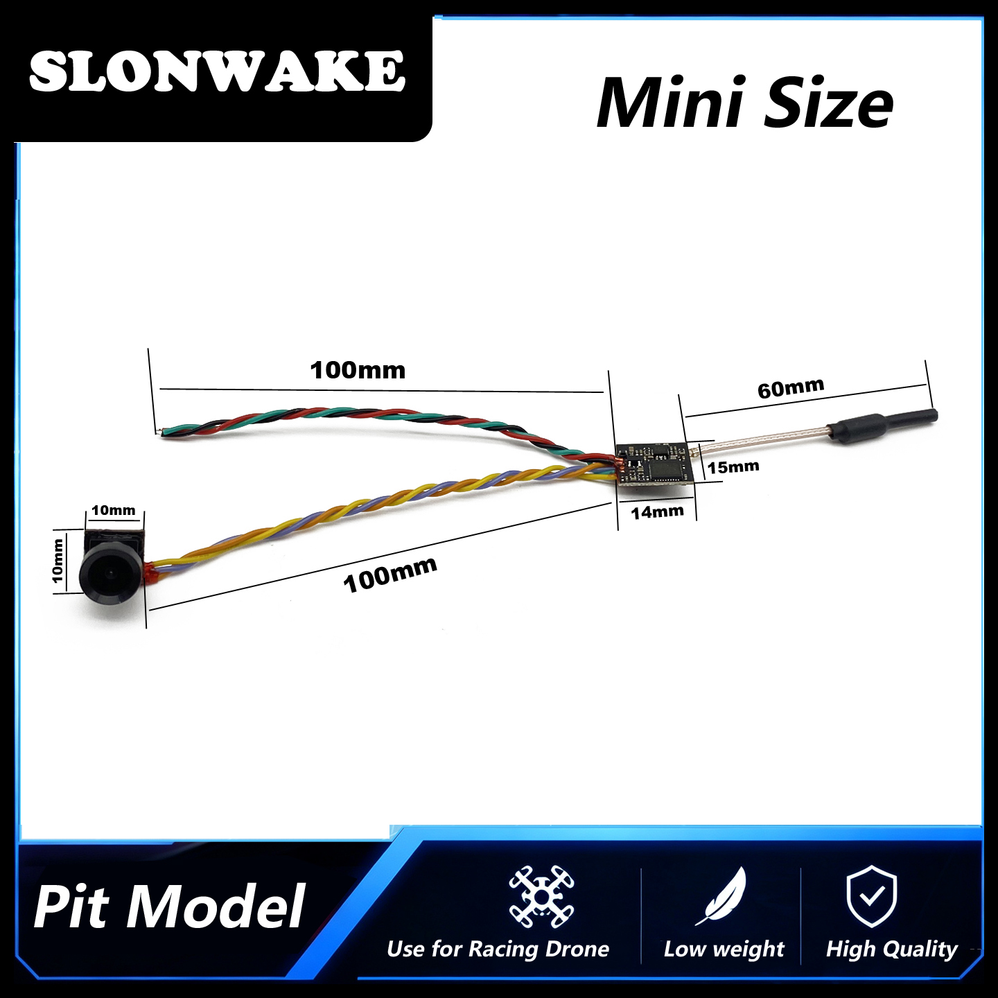 5,8 GHz, 48 kanałów, podwójne  – Fpv Drone Antenna recenzja i cena